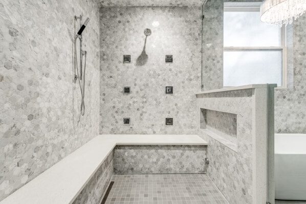 NOMI Steam shower and spa by NOMI bathroom remodel