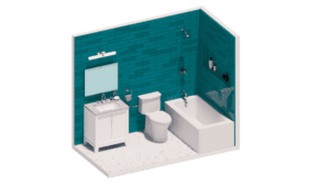 Fresh moody - NOMI Guest bathroom remodel collection