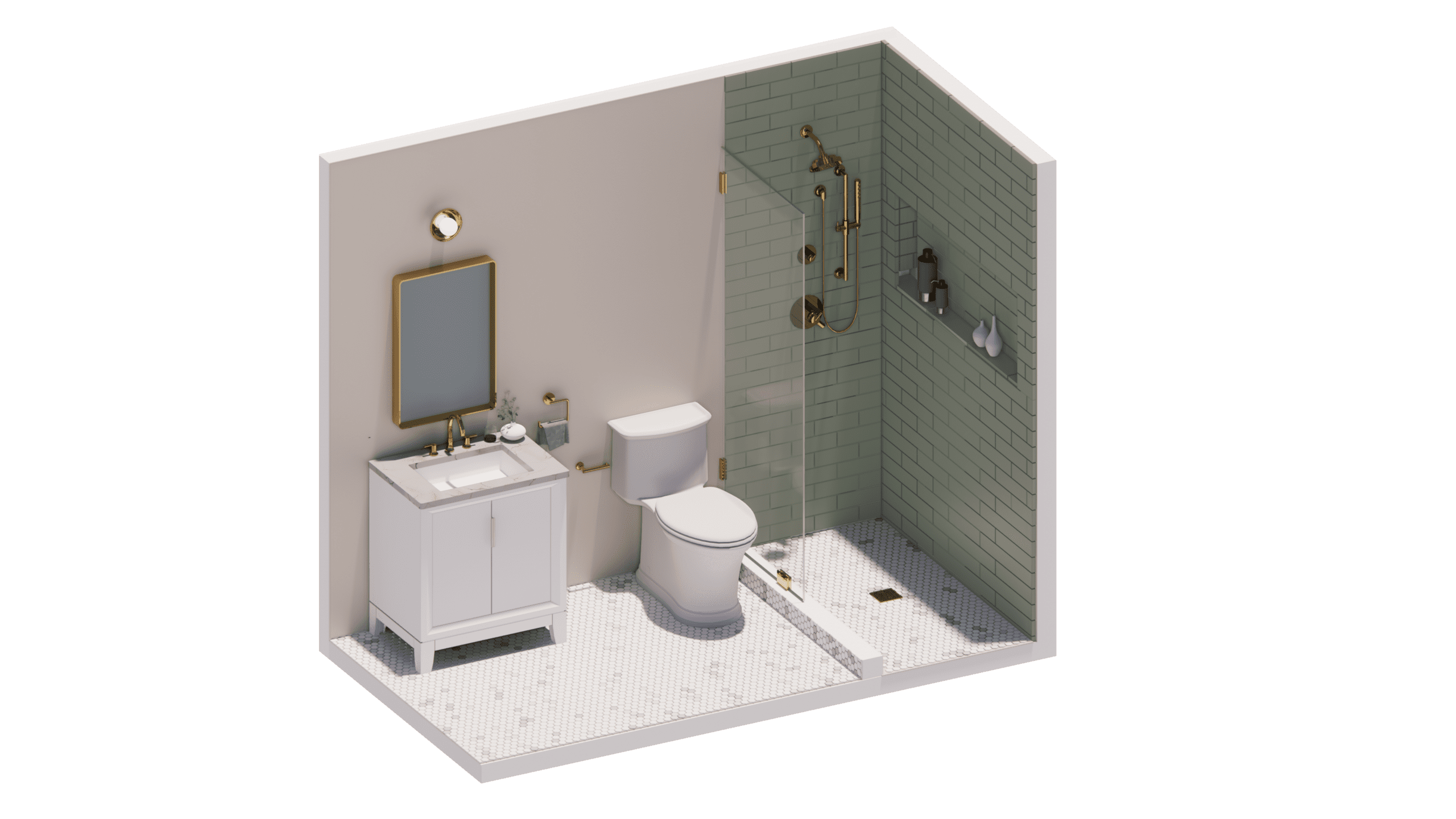 The joule - NOMI Guest bathroom remodel collection
