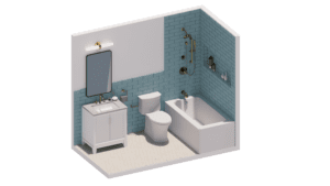 Royal -NOMI Guest bathroom remodel collection